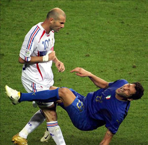 zidane vs materrazi
